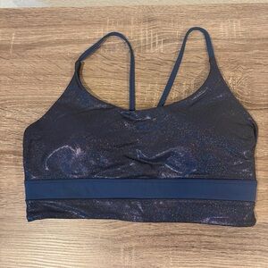 Zyia Women’s Blue Twilight Luxe Strappy Sports Bra - Est S.